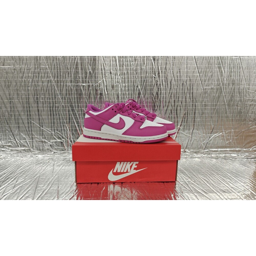 Nike Dunk Low Active Fuchsia (PS) FJ0705-100, Size-12.5C